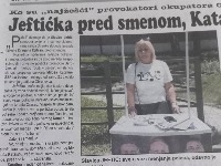 "Slavica Jevtić mesecima trpi šikaniranje režimskog glasila u Obrenovcu"