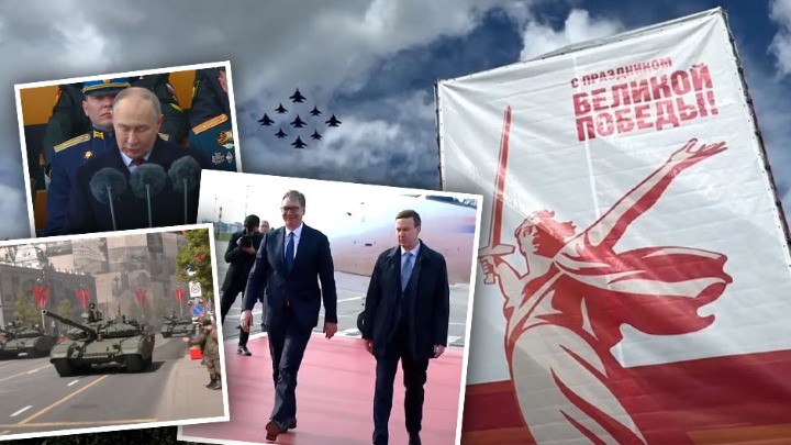 ČAST I ODANOST RUSIJI NA DELU Gde će Vučić sedeti za vreme parade u Moskvi?