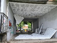 Otpao deo plafona zgrade u blizini vrtića (FOTO)