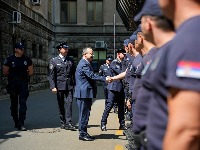 Dačić: Učesnici protesta u Užicu uhapšeni zbog probijanja kordona i napada na policajce