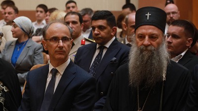 Porfirije BLAGOSLOVIO Macutu "navedene aktivnosti"