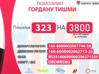 Pomozimo Gordanu slanjem poruke 323 na 3800