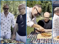 Bizarna objava Vučevića i "kralja obrva", a komentar još BIZARNIJI (VIDEO)