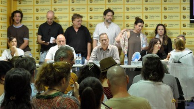 GUŽVA povodom imenovanja Dragoslava Bokana: Glumci Narodnog pozorišta čitaju njegove izjave