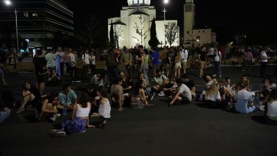 "Pustite Stefana, uhapsite Vučića": Studenta terete za terorizam (FOTO, VIDEO)