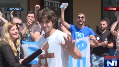 Student Stefan Tomić pušten iz pritvora