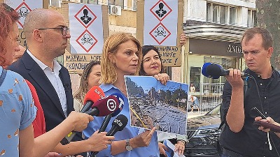 Popović: Šapić da odgovori ko je poslao firmu Atlas Security da autom razbija blokade