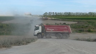 "Niko nije umoran! EXPO je blokiran“: Građani blokirali gradilište u Surčinu (FOTO/VIDEO)
