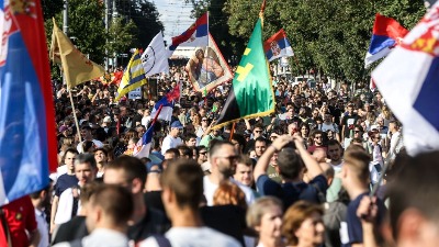 Rojters: Desetine hiljada u BG traže izbore i kraj Vučićeve vladavine