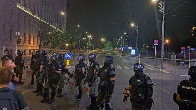 Na protestu priveden pa pušten i profesor fizike iz Matematičke gimnazije