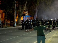 Student FTN-a teško povređen na protestu: "Žandarm ga udario pendrekom po licu, pomoć mu ukazana nakon 5 sati" (FOTO)