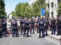 Na Dorćolu uhapšen student fizike, građani legitimisani (VIDEO)