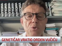 Genetičar vraća orden Vučiću: Režim koji tuče svoju inteligenciju...