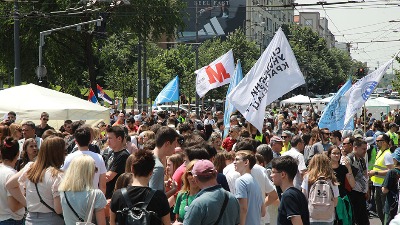 "Buna park" od 15 h ispred Pravnog, kasnije "Cirkus mora da ode" ispred RIK-a