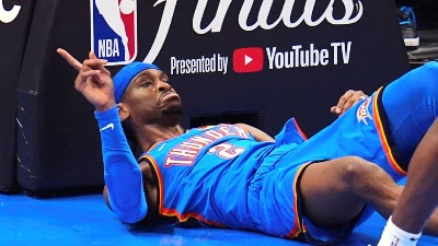 Šej se naljutio i razbio Indijanu: Oklahoma izjednačila u finalu NBA
