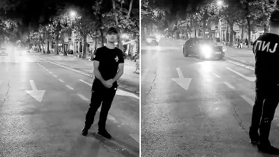 PIJ MAJICA REŠAVA SVE Sat vremena sam blokirao deblokiranu ulicu (VIDEO)
