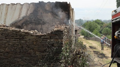 OPET BUKNULI POŽARI u Topličkom okrugu: Vatra se širila velikom brzinom