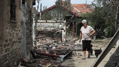 Šta je sve UNIŠTIO požar u Kuršumliji: Kuće, šume, pčele, mehanizacija...