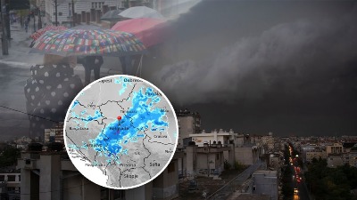 "Vreme je OPASNO": Nevreme STIGLO u Srbiju, ovaj deo zemlje na udaru!