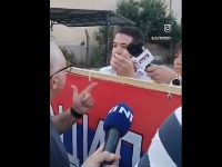 Protest ispred TV Niš: Nećemo dezinformer, svakodnevno targetira građane i studente