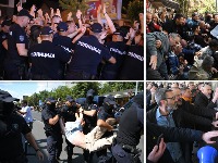 OSNOVANO SUMNJIVI, ALI NE I POLICIJI Čega se naprednjaci stide kad pokrivaju lice?