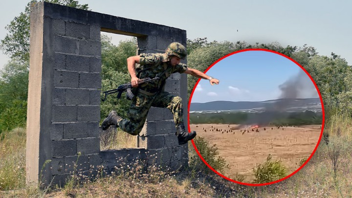 Vojska Srbije izazvala KATASTROFU na vežbi: Uništeno 50 vikendica, POŽAR PRETI SELU (VIDEO)