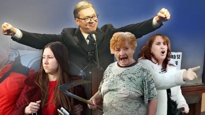  OD GAŽENJA PREKO NOŽA I KOSE Vučićeve naoružane i DIVNE gospođe Srbije