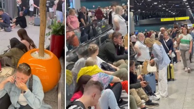 KOLAPS na moskovskim aerodromima: Više od stotinu ukrajinskih dronova sručilo se na rusku prestonicu! (VIDEO)