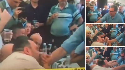 VUČIĆU LJUBITE RUKU Alo, Požega - Srbija je dotakla dno 
