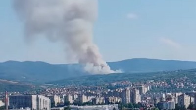 Veliki požar kod Niša: Vatra guta šume (VIDEO)