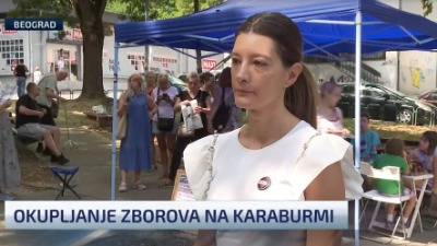 Okupljanje zborova na Karaburmi: "Želimo da čujemo šta muči naše komšije"