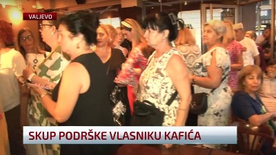 Podrška vlasniku razlupanog lokala u Valjevu, svi bi kafu u "Korneru" (FOTO, VIDEO)