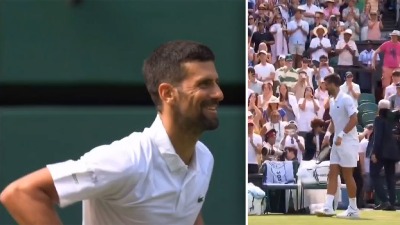 Novak ponovo "pumpao“ na Vimbldonu: I levo i desno i gore i dole! (VIDEO)