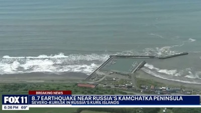 Talas od 4 metra: Cunami pogodio Kamčatku (VIDEO)