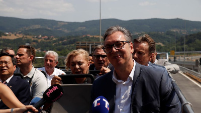  Vučić o blokadi auto-puta: Čestitam našim policajcima