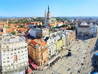U centru Zagreba osvanuo grafit: "Srbi se bore". Ono što piše s druge strane spomenika Hrvate posebno boli