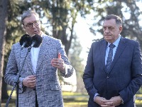 "Oštra rasprava Vučevića i Dodika u Banskom dvoru": Dodiku stavljeno do znanja šta Vučić misli o potezu režima?!