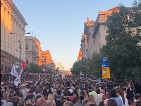 Studenti se obratili građanima Beograda na obeležavanju devet meseci od pada nadstrešnice