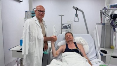 Vučević posetio Glišića u bolnici (FOTO)