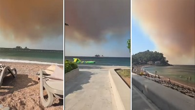 KATAKLIZMA Šok prizor sa popularne plaže u CG (VIDEO)