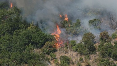 Satelitski snimci pokazuju razmere požara u Crnoj Gori (FOTO)