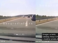 Kamikaza na auto-putu, vožnja u kontra smeru (VIDEO)