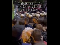 Protest noćas i u Beogradu, ispred prostorija SNS u Njegoševoj policija pendrecima nasrnula na građane