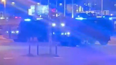 Oklopna vozila na ulicama Beograda (VIDEO)