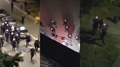 Policijska brutalnost u Valjevu: Tukli građane, izvlačili iz lokala, psovali i vređali žene (UZNEMIRUJUĆI SNIMCI)