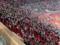 Navijači Zvezde vređali Vučića posle poraza od Pafosa (VIDEO)
