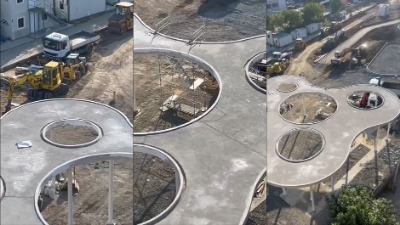 Nadstrešnica na ivici pucanja? Alarm u Linijskom parku