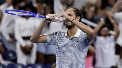 Medvedev kažnjen zbog ispada na US Openu