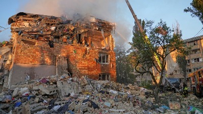Zgrada misije EU oštećena u ruskim napadima na Kijev (FOTO)