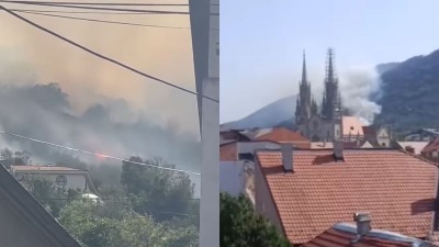 Buknuo požar u Vršcu: Izgorele vikendice (VIDEO)